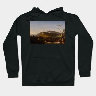 Catskill Mountain House by Jasper Francis Cropsey Hoodie